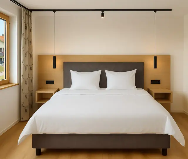 Schlafzimmer 2 – Doppelbett