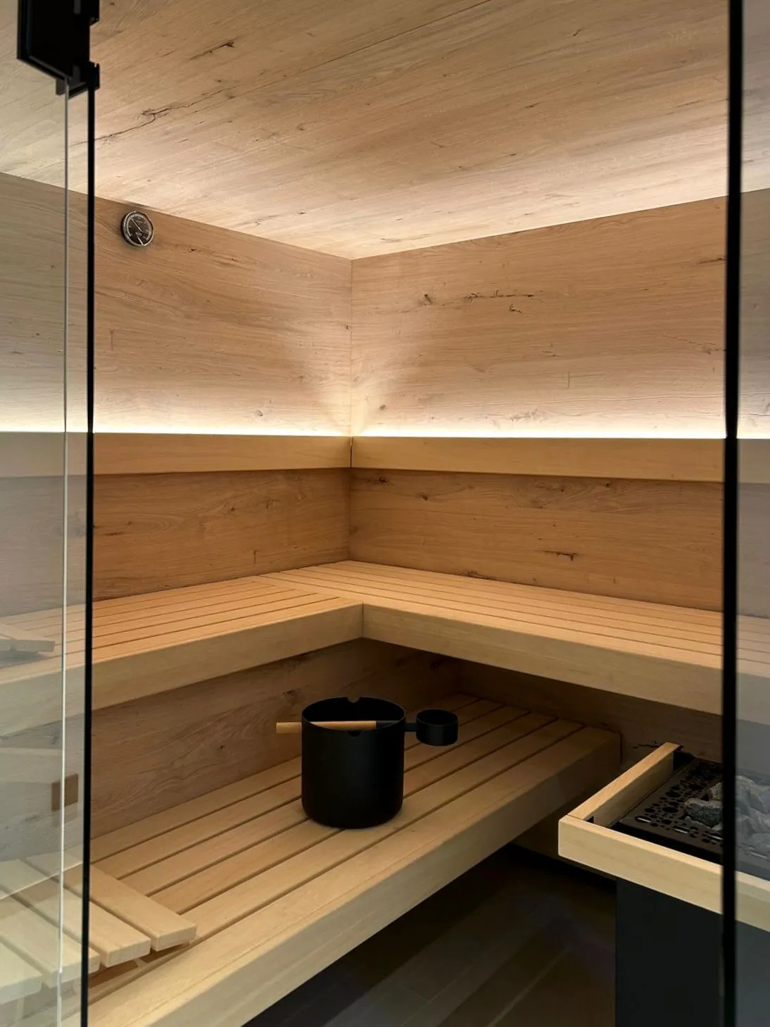 Sauna Innenansicht
